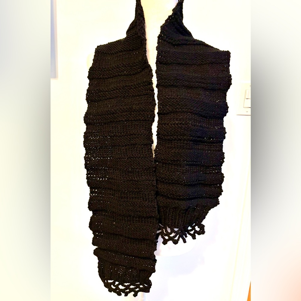 NEW Handmade Crochet Knitted Scarf